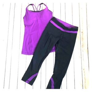 Size 4 LuLulemon workout outfit size 4